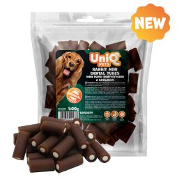 UNIQ PETS nyúlhúsos fogtisztító jutalomfalat 500g