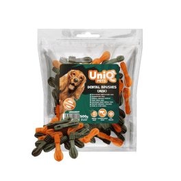   UNIQ PETS DOG SNACKS DENTAL – Dentális kutyajutalomfalat – rágókefe mix, 500g