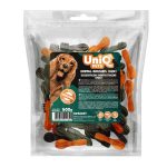 UNIQ PETS DOG SNACKS DENTAL – Dentális kutyajutalomfalat – rágókefe mix, 500g