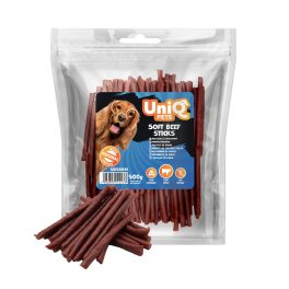   UNIQ PETS DOG SNACKS MEATY – Puha marhahúsos rudacskák, 500g