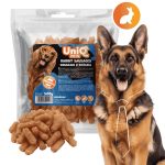 UNIQ PETS DOG SNACKS SNIFFY – Nyulas Jutalomfalat Kolbászkák (500g)