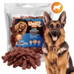 UNIQ PETS DOG SNACKS SNIFFY – Bárányos kolbászkák 500g