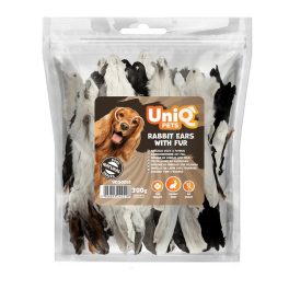 UNIQ PETS DOG SNACKS NATURAL – Szőrös nyúlfül, 300g