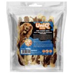 UNIQ PETS DOG SNACKS MEATY – Húsos jutalomfalat kutyáknak – marha és nyúlfül, 500g