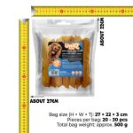 UNIQ PETS DOG SNACKS SEA & HARVEST – Multivitamin édesburgonya-tőkehal filé, 500g