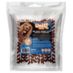 UNIQ PETS DOG SNACKS RAWHIDE – Marhahúsos Rágórudak 500g