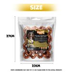 UNIQ PETS DOG SNACKS COLLAGEN – Lóhúsba tekert kollagén rágógyűrű (5cm) 500g