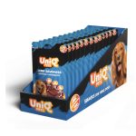 UNIQ PETS DOG SNACKS WAGGI kutyajutalomfalat – puha marhahúsos rudacskák, 80g