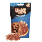UNIQ PETS DOG SNACKS WAGGI – kutyacsemege – csepp alakú kacsás sushi, 80g