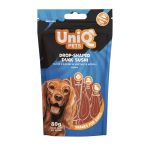 UNIQ PETS DOG SNACKS WAGGI – kutyacsemege – csepp alakú kacsás sushi, 80g