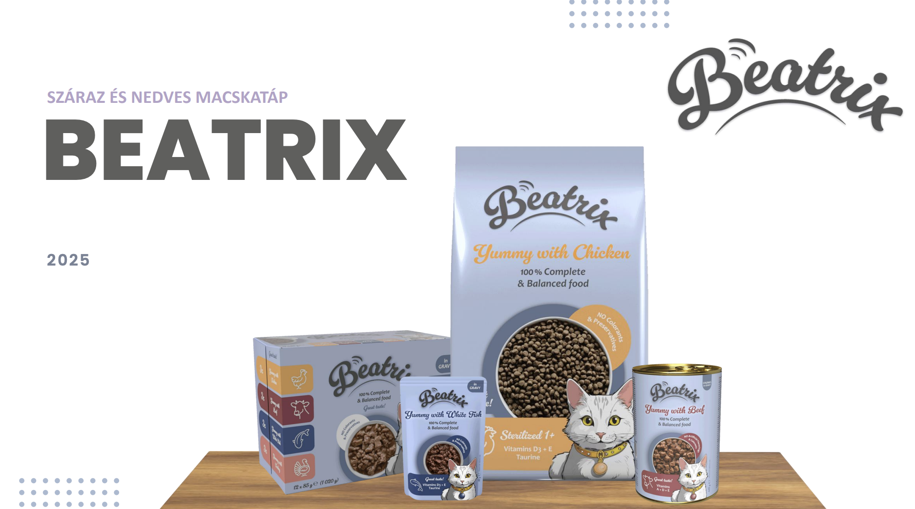 A Beatrix táplálékcsalád fő előnyei